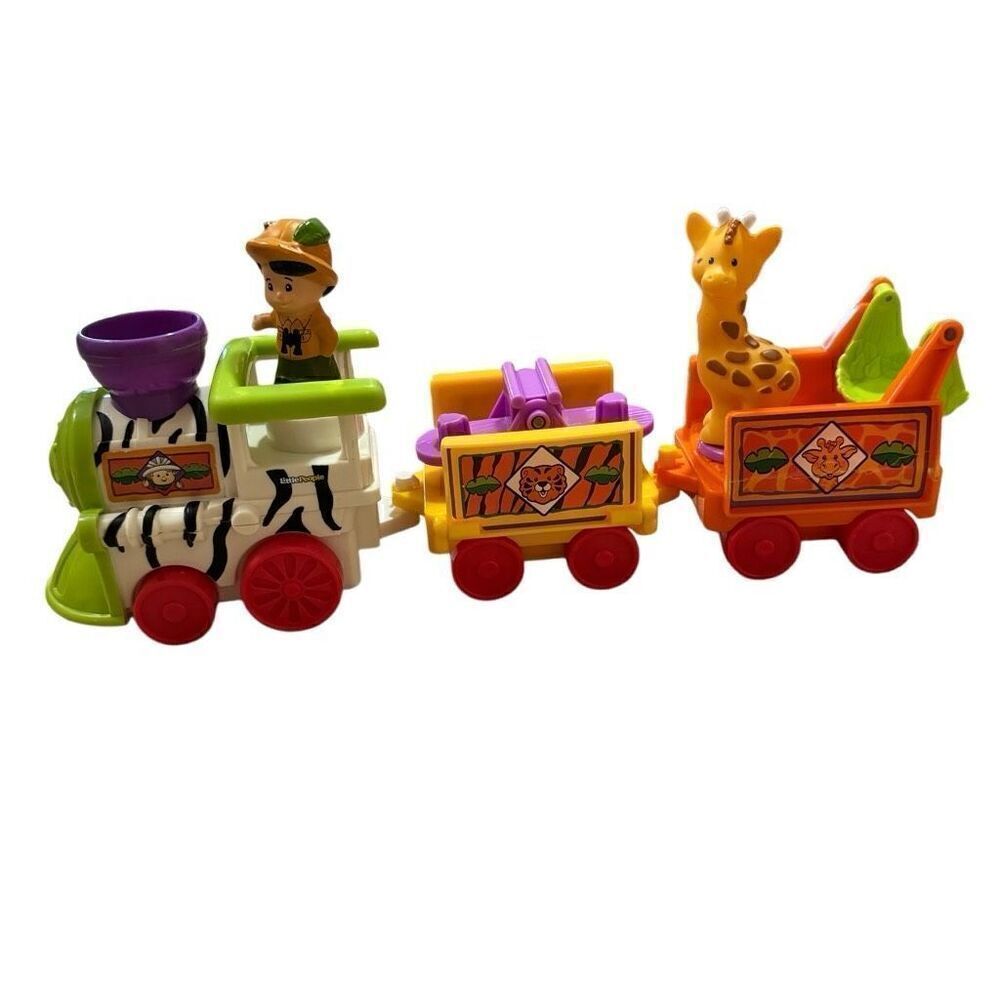 Fisher Price Little People Musical Zoo Train Zookeeper Kobe